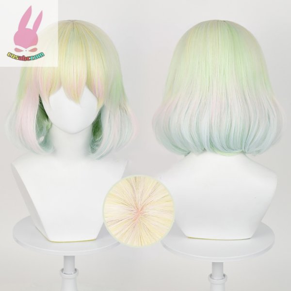 画像1: cosabc宝石の国　ダイヤモンド　髪風 コスプレウィッグ かつら コスチューム イベント 変装 仮装 パーティー ハロウィン (1)