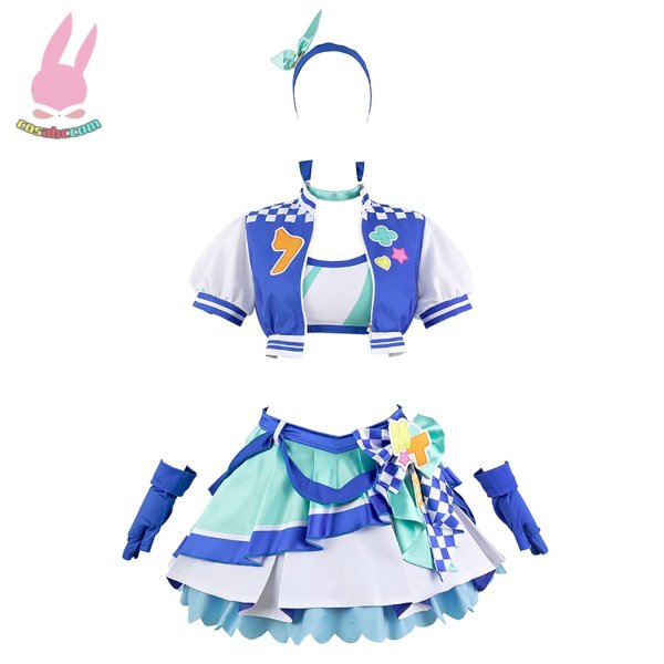 画像3: cosabcウマ娘 プリティーダービー　マチカネタンホイザ風 コスプレ衣装 イベント 演出服 二次会 コスチューム パーティー ハロウィン (3)