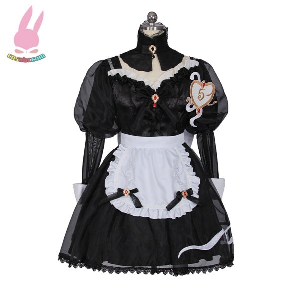 画像1: cosabcIdentity V アイデンティティV　祭司 フィオナ・ジルマン 赤髪の魔女　コス服風 コスプレ衣装 イベント 演出服 二次会 コスチューム パーティー ハロウィン (1)