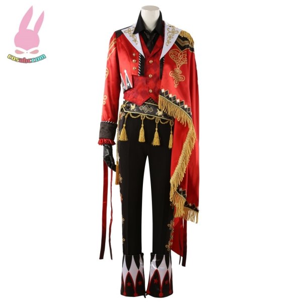 画像2: cosabcツイステッドワンダーランド　エース・トラッポラ　ハロウィーンplayful land　コス服風 コスプレ衣装 イベント 演出服 二次会 コスチューム パーティー ハロウィン (2)