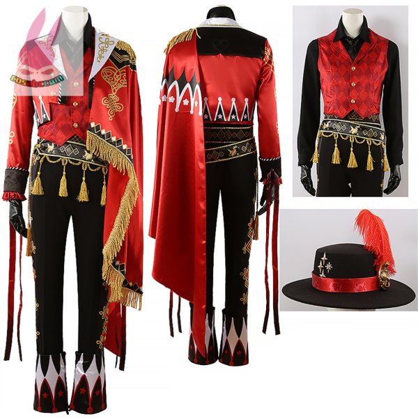 画像1: cosabcツイステッドワンダーランド　エース・トラッポラ　ハロウィーンplayful land　コス服風 コスプレ衣装 イベント 演出服 二次会 コスチューム パーティー ハロウィン (1)