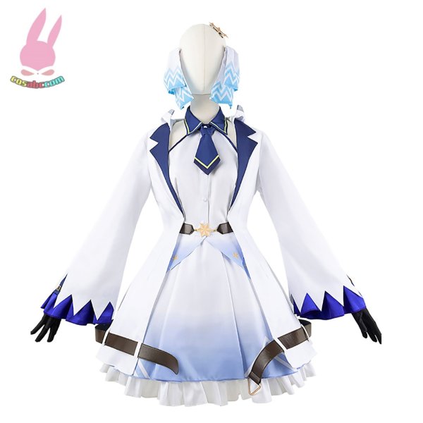 画像4: cosabcウマ娘 プリティーダービー　デアリングタクト風 コスプレ衣装 イベント 演出服 二次会 コスチューム パーティー ハロウィン (4)