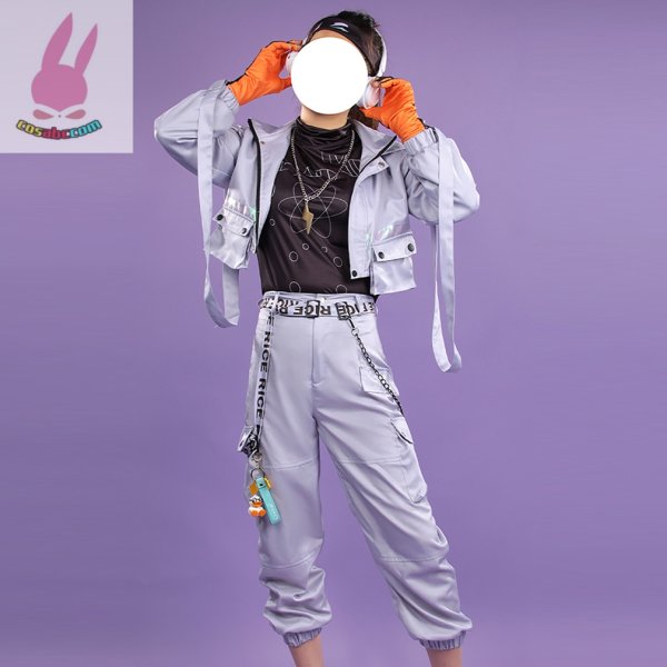 画像2: cosabc Identity V アイデンティティ V　囚人B.Duck 連動 コス服風 コスプレ衣装 イベント 演出服 二次会 コスチューム パーティー ハロウィン (2)