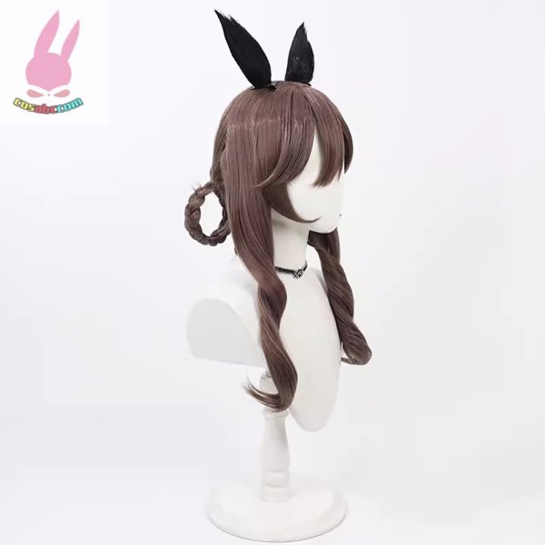 画像3: cosabcウマ娘 プリティーダービー ジェンティルドンナ風 コスプレウィッグ かつら コスチューム イベント 変装 仮装 パーティー ハロウィン (3)