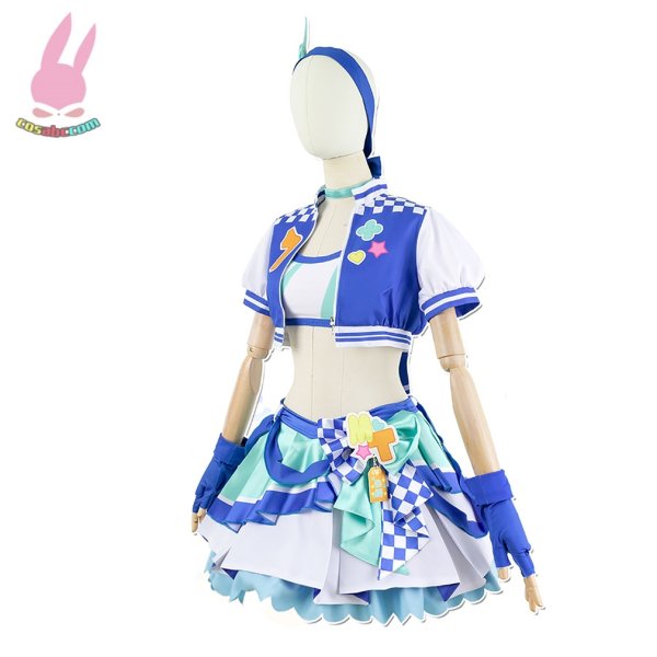 画像5: cosabcウマ娘 プリティーダービー　マチカネタンホイザ風 コスプレ衣装 イベント 演出服 二次会 コスチューム パーティー ハロウィン (5)