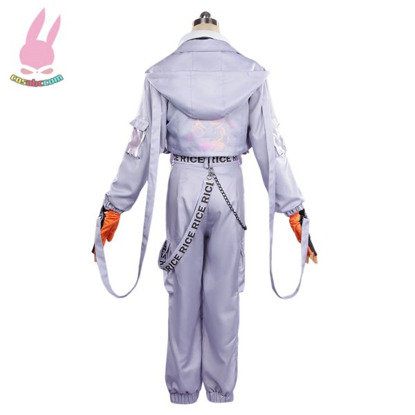 画像4: cosabc Identity V アイデンティティ V　囚人B.Duck 連動 コス服風 コスプレ衣装 イベント 演出服 二次会 コスチューム パーティー ハロウィン (4)