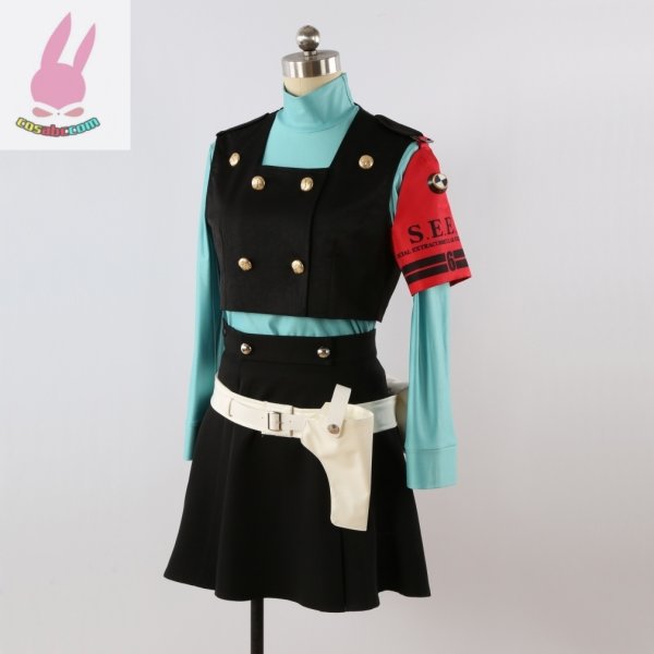 画像6: cosabcペルソナ3 山岸風花 やまぎしふうか コス服風 コスプレ衣装 イベント 演出服 二次会 コスチューム パーティー ハロウィン (6)