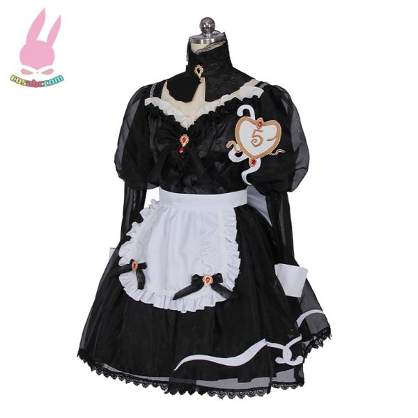 画像2: cosabcIdentity V アイデンティティV　祭司 フィオナ・ジルマン 赤髪の魔女　コス服風 コスプレ衣装 イベント 演出服 二次会 コスチューム パーティー ハロウィン (2)