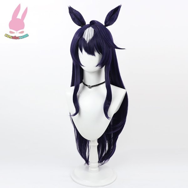 画像5: cosabcウマ娘 プリティーダービー　ヴィルシーナ風 コスプレウィッグ かつら コスチューム イベント 変装 仮装 パーティー ハロウィン (5)
