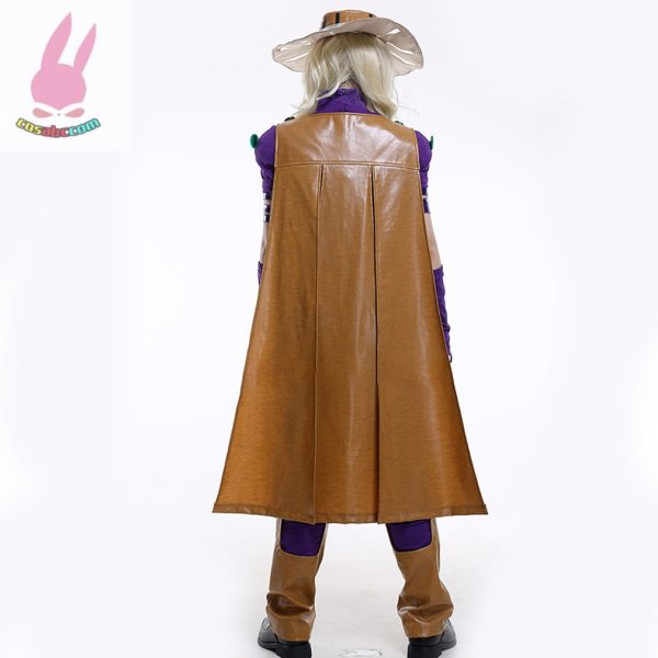 画像4: cosabcジョジョの奇妙な冒険 風 STEEL BALL RUN スティール・ボール・ラン　ユーリウス·カイザー·ツェペリ風 コスプレ衣装 イベント 演出服 二次会 コスチューム パーティー ハロウィン (4)