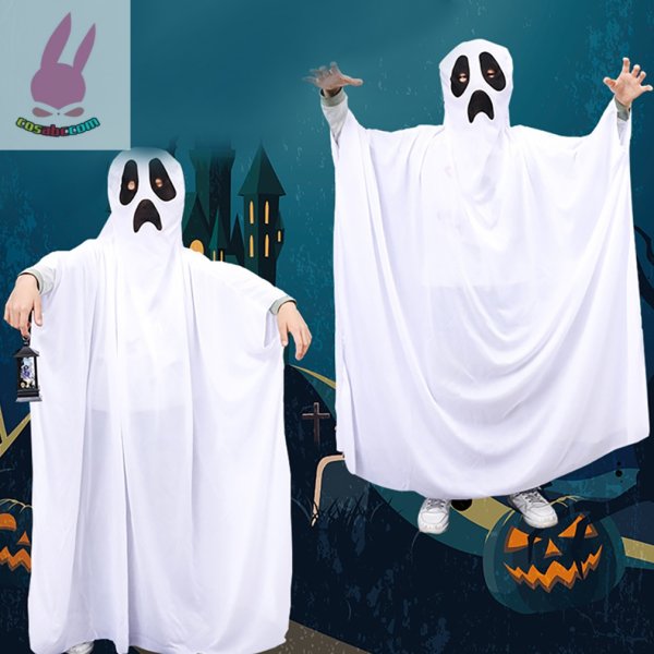 画像6: cosabcハロウィン 仮装 子供 おばけ マント 幽霊 悪魔 コスプレ 衣装 マント キッズ コスチューム オバケ 着ぐるみ 女の子 男の子 大人用 パーティー イベント 演出服風 コスプレ衣装 イベント 演出服 二次会 コスチューム パーティー ハロウィン (6)