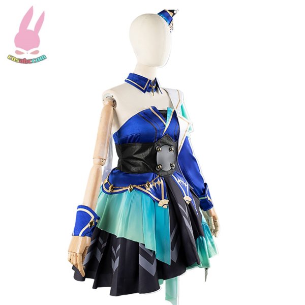 画像3: cosabc ウマ娘 プリティーダービー　ヴィルシーナ風 コスプレ衣装 イベント 演出服 二次会 コスチューム パーティー ハロウィン (3)