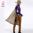 画像3: cosabcジョジョの奇妙な冒険 風 STEEL BALL RUN スティール・ボール・ラン　ユーリウス·カイザー·ツェペリ風 コスプレ衣装 イベント 演出服 二次会 コスチューム パーティー ハロウィン (3)