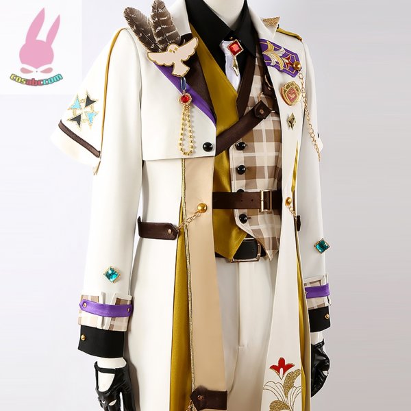 画像6: cosabcあんさんぶるスターズ! intelligence cross 羽風薫 深海奏汰風 コスプレ衣装 イベント 演出服 二次会 コスチューム パーティー ハロウィン (6)