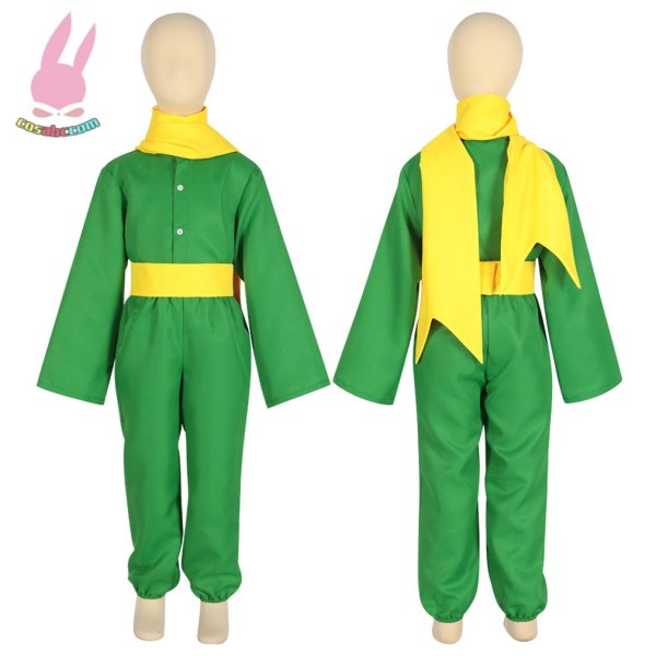画像1: cosabc星の王子さま Le Petit Prince 王子風　コスプレ衣装 メンズ レディース キッズ 子供用 コスプレ服 アニメ風 コスプレ衣装 イベント 演出服 二次会 コスチューム パーティー ハロウィン (1)