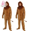 画像3: cosabcハロウィン衣装 ライオン 着ぐるみ 品質 オールインワン 子供 大人用風 コスプレ衣装 イベント 演出服 二次会 コスチューム パーティー ハロウィン (3)