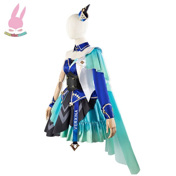 画像4: cosabc ウマ娘 プリティーダービー　ヴィルシーナ風 コスプレ衣装 イベント 演出服 二次会 コスチューム パーティー ハロウィン (4)