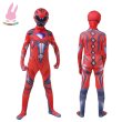 画像15: cosabcパワーレンジャー　全身タイツ　子供服テージ衣装 弾力と伸縮性あり コスチューム コスプレ衣装　ハロウイン仮装 ハロウインコス (15)