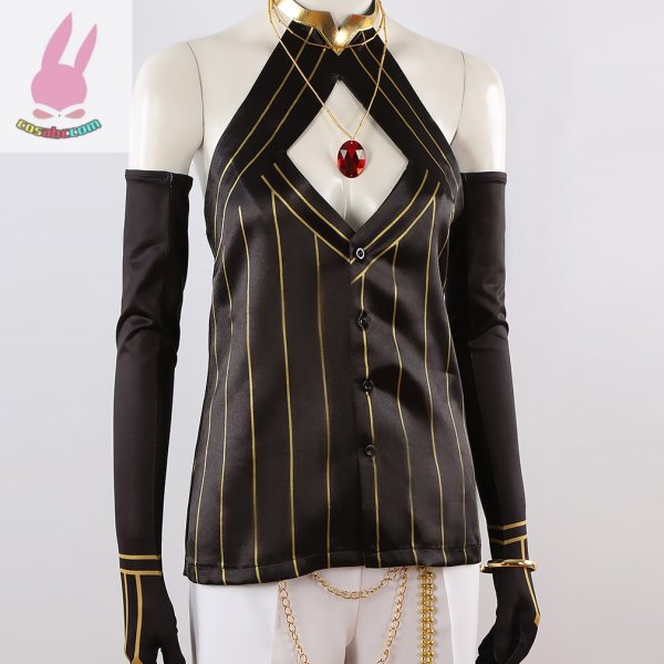 画像3: cosabcFate/Grand Order カルナ Karna風 コスプレ衣装 イベント 演出服 二次会 コスチューム パーティー ハロウィン (3)