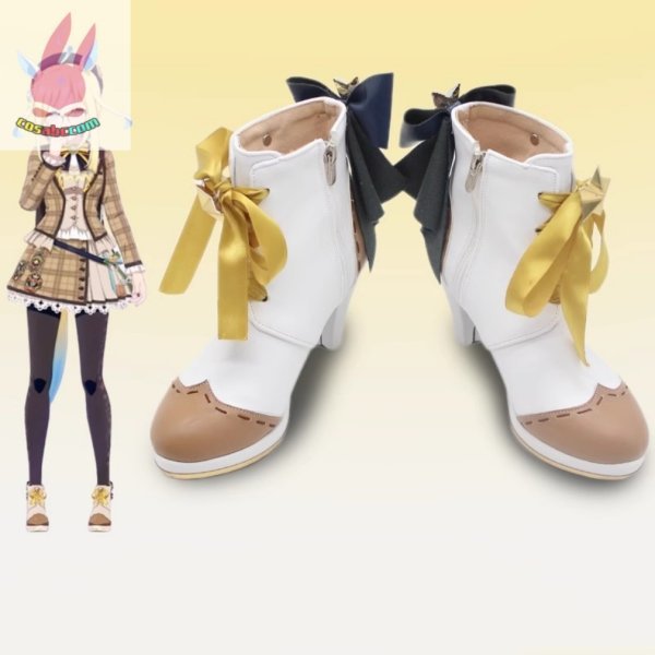 画像1: cosabcウマ娘プリティーダービー ネオユニヴァース風 コスプレ靴 コスチューム コスプレシューズ イベント ハロウィン (1)