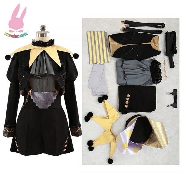 画像2: cosabcボーカロイド 鏡音リン　鏡音レン風 コスプレ衣装 イベント 演出服 二次会 コスチューム パーティー ハロウィン (2)