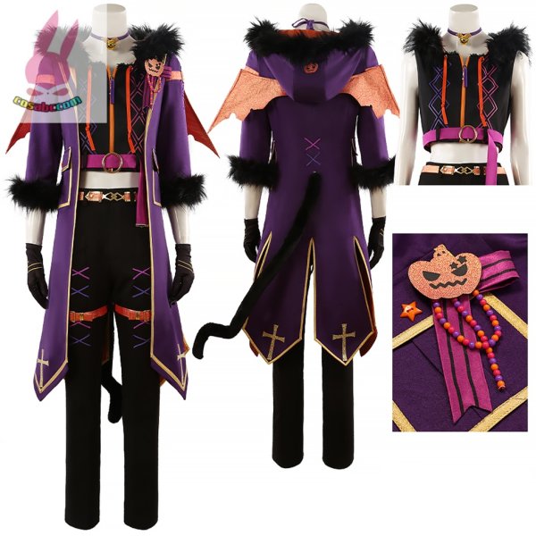 画像1: cosabcあんさんぶるスターズ! あんスタ Trickstar　 氷鷹北斗 明星スバル 遊木真 衣更真緒 風 コスプレ衣装 イベント 演出服 二次会 コスチューム パーティー ハロウィン (1)