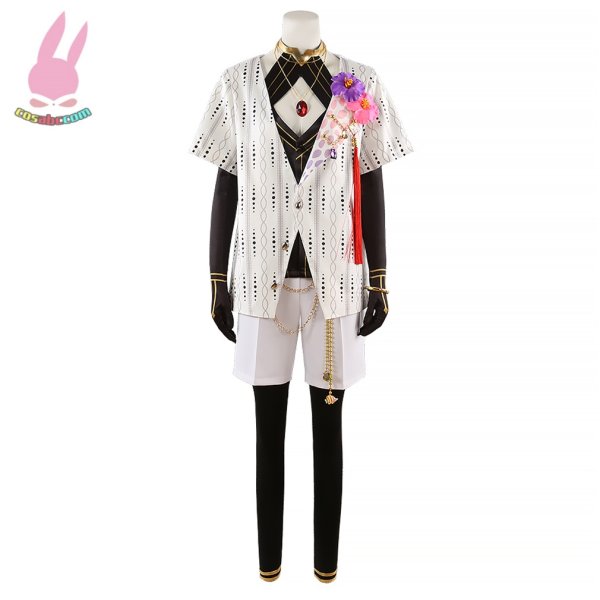 画像1: cosabcFate/Grand Order カルナ Karna風 コスプレ衣装 イベント 演出服 二次会 コスチューム パーティー ハロウィン (1)
