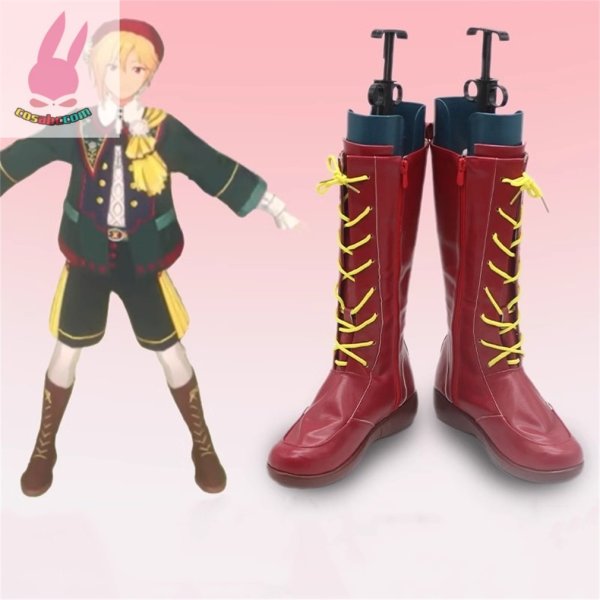 画像1: cosabcあんさんぶるスターズ! 風Valkyrie 仁兎 なずな風 コスプレ靴 コスチューム コスプレシューズ イベント ハロウィン (1)