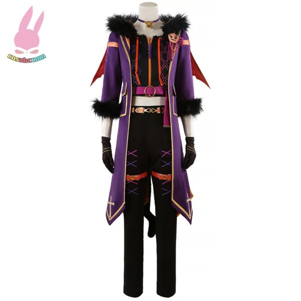 画像2: cosabcあんさんぶるスターズ! あんスタ Trickstar　 氷鷹北斗 明星スバル 遊木真 衣更真緒 風 コスプレ衣装 イベント 演出服 二次会 コスチューム パーティー ハロウィン (2)