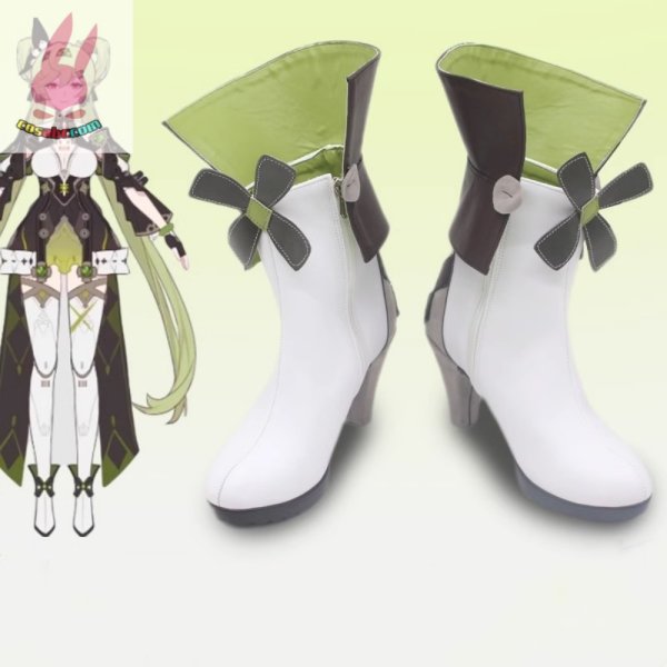 画像1: cosabc崩壊3rd 風 時帆旅人　Hyperion　AIちゃん 戦艦AI風 コスプレ靴 コスチューム コスプレシューズ イベント ハロウィン (1)