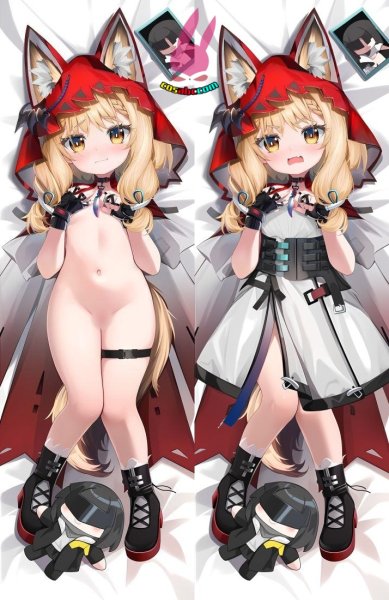 画像1: cosabc  等身抱き枕カバー　アークナイツ ロッシ 【同人】等身大 抱き枕カバー 2wayトリコット 160×50cm 高品質 セクシー 美女 (1)
