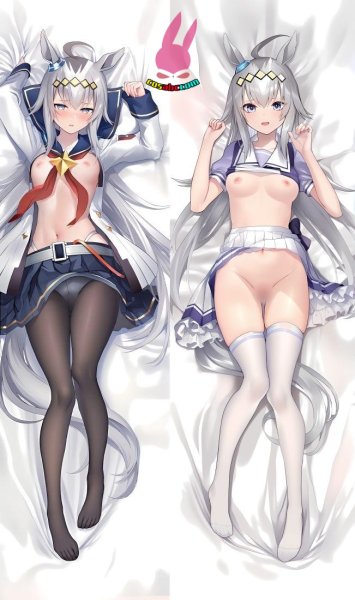 画像1: cosabc  等身抱き枕カバー　ウマ娘	オグリキャップ 【同人】等身大 抱き枕カバー 2wayトリコット 160×50cm 高品質 セクシー 美女 (1)