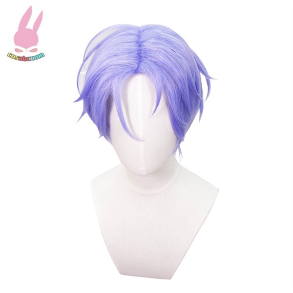 画像1: cosabcNU: カーニバル 玖夜 くや　Kuya風 コスプレウィッグ かつら コスチューム イベント 変装 仮装 パーティー ハロウィン (1)