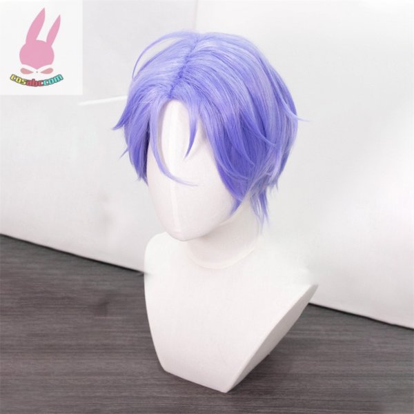 画像2: cosabcNU: カーニバル 玖夜 くや　Kuya風 コスプレウィッグ かつら コスチューム イベント 変装 仮装 パーティー ハロウィン (2)