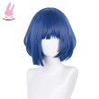 画像4: cosabcぼっち ざ ろっく ! 山田リョウ風 コスプレウィッグ かつら コスチューム イベント 変装 仮装 パーティー ハロウィン (4)