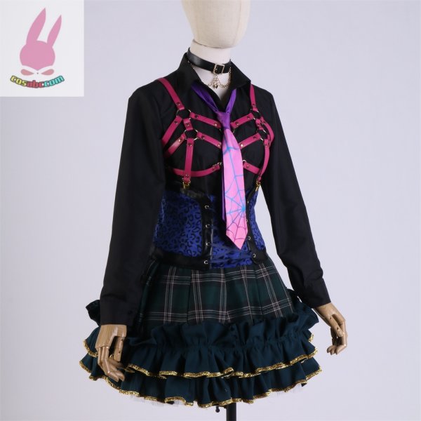 画像6: cosabcバーチャルライバー Vtuber　にじさんじ XSOLEIL Meloco Kyora風 コスプレ衣装 イベント 演出服 二次会 コスチューム パーティー ハロウィン (6)