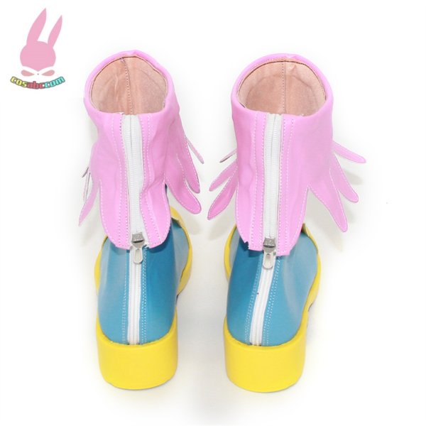 画像6: cosabcひろがるスカイ！プリキュア ソラ·ハレワタール Cure Sky風 コスプレ靴 コスチューム コスプレシューズ イベント ハロウィン (6)