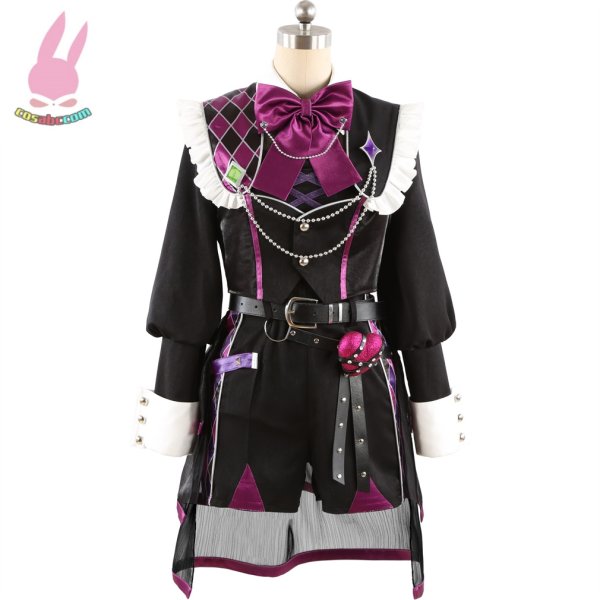 画像1: cosabcあんさんぶるスターズ！ 乱雲FUMBLE 白鳥藍良風 コスプレ衣装 イベント 演出服 二次会 コスチューム パーティー ハロウィン (1)