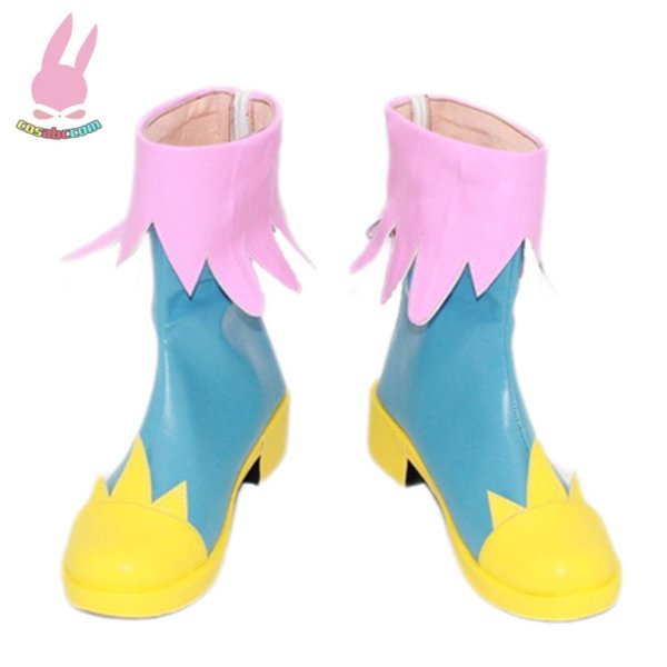 画像2: cosabcひろがるスカイ！プリキュア ソラ·ハレワタール Cure Sky風 コスプレ靴 コスチューム コスプレシューズ イベント ハロウィン (2)