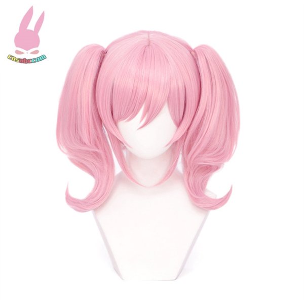 画像1: cosabcスパイ教室 風 忘我 ぼうが アネット風 コスプレウィッグ かつら コスチューム イベント 変装 仮装 パーティー ハロウィン (1)