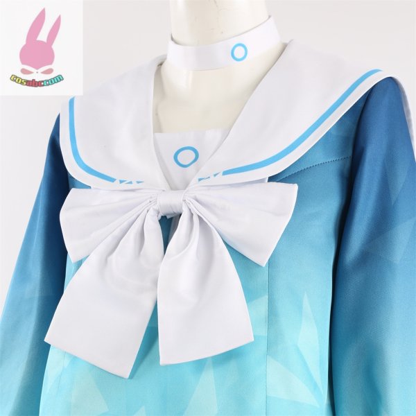 画像5: cosabcブルーアーカイブ　アロナ　Arona 風 コスプレ衣装 イベント 演出服 二次会 コスチューム パーティー ハロウィン (5)