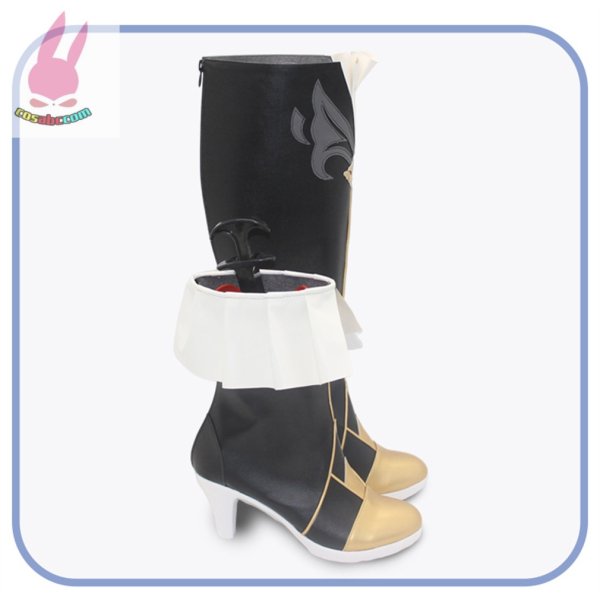 画像3: cosabc崩壊：スターレイル/Honkai: Star Rail 風 素裳/スショウ/Sushang風 コスプレ靴 コスチューム コスプレシューズ イベント ハロウィン (3)