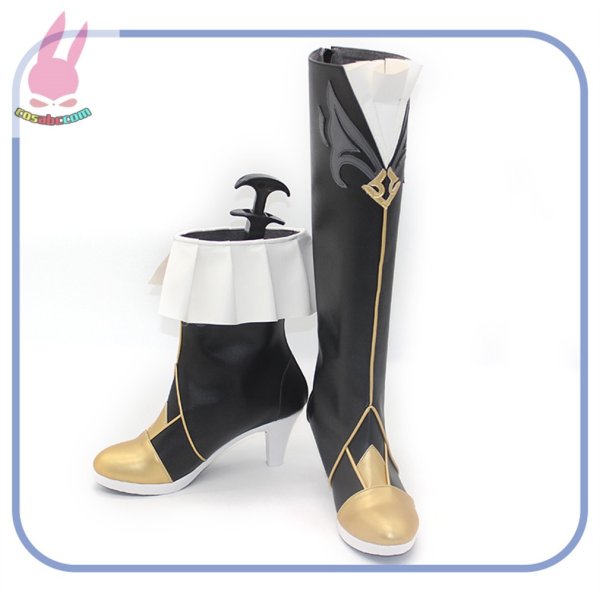 画像4: cosabc崩壊：スターレイル/Honkai: Star Rail 風 素裳/スショウ/Sushang風 コスプレ靴 コスチューム コスプレシューズ イベント ハロウィン (4)
