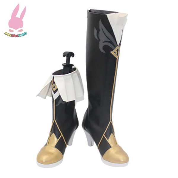 画像1: cosabc崩壊：スターレイル/Honkai: Star Rail 風 素裳/スショウ/Sushang風 コスプレ靴 コスチューム コスプレシューズ イベント ハロウィン (1)