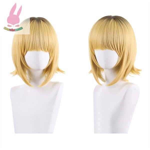 画像1: cosabc  推しの子 風 MEM 啾 メム ちょ風 コスプレウィッグ かつら コスチューム イベント 変装 仮装 パーティー ハロウィン (1)