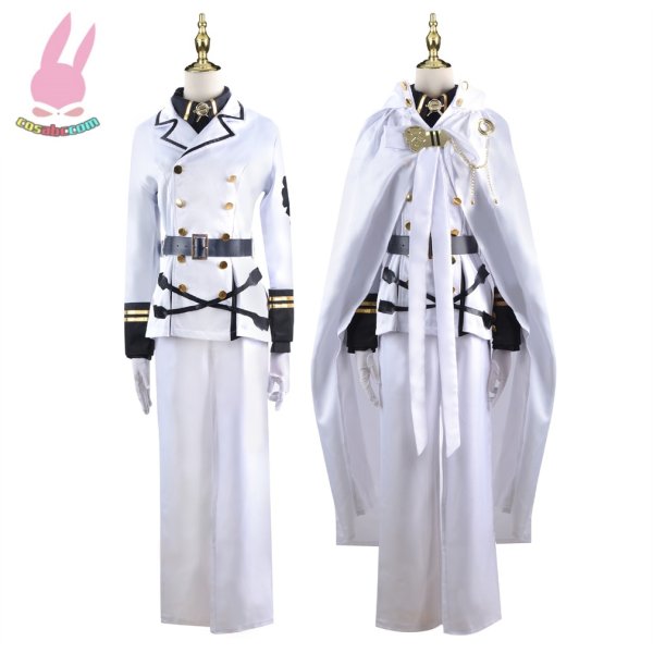 画像1: cosabc終わりのセラフ　百夜ミカエラ風 コスプレ衣装 イベント 演出服 二次会 コスチューム パーティー ハロウィン (1)