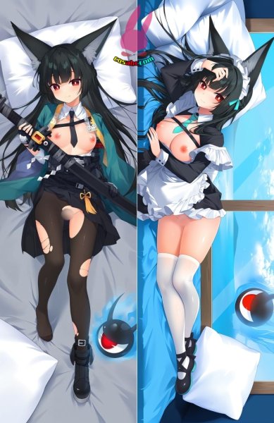 画像1: cosabc  等身抱き枕カバー　星見雅【同人】等身大 抱き枕カバー 2wayトリコット 160×50cm 高品質 セクシー 美女 (1)