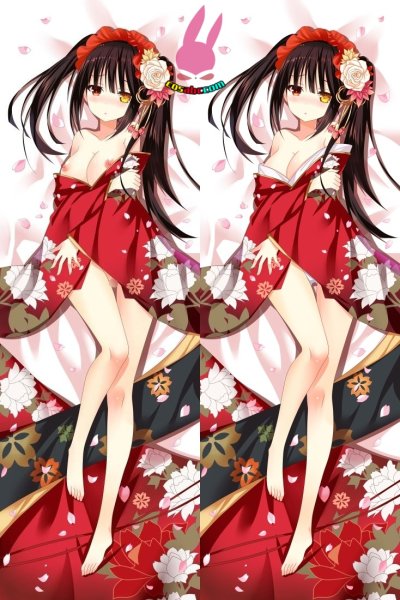 画像1: cosabc  等身抱き枕カバー　時崎狂三【同人】等身大 抱き枕カバー 2wayトリコット 160×50cm 高品質 セクシー 美女 (1)