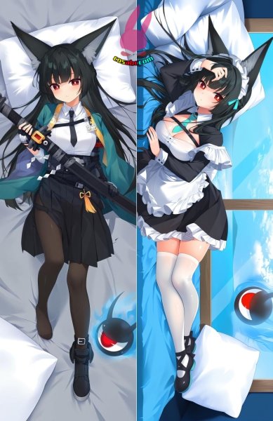 画像1: cosabc  等身抱き枕カバー　星見雅【同人】等身大 抱き枕カバー 2wayトリコット 160×50cm 高品質 セクシー 美女 (1)