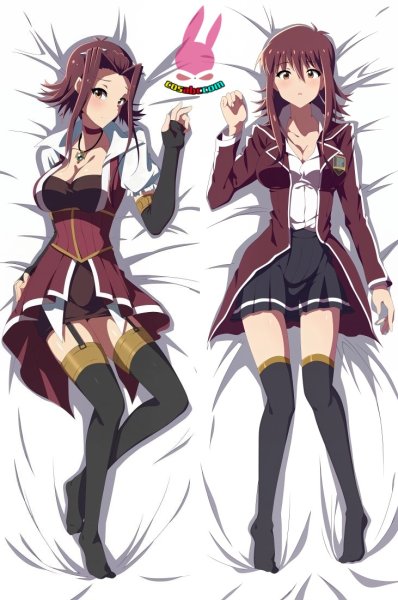 画像1: cosabc  等身抱き枕カバー　紅月カレン【同人】等身大 抱き枕カバー 2wayトリコット 160×50cm 高品質 セクシー 美女 (1)